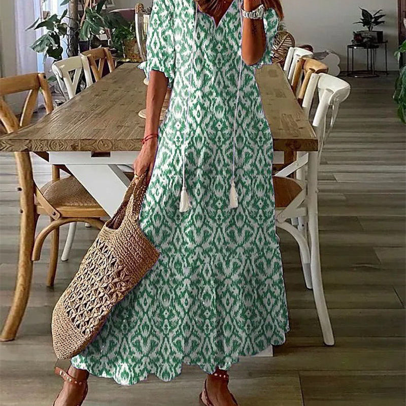Sophia - Boho Vintage Summer Dress