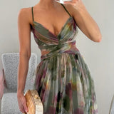 Bella - Elegant Floral Maxi Dress