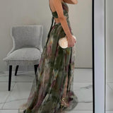 Bella - Elegant Floral Maxi Dress