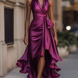 Amelya - Evening Wrap Maxi Dress