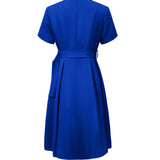 Celina Bloom - Elegant Black A-Line Dress