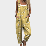 Notburga | Dungarees with Sunny Bee Print