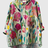 Phoebe | Modern Linen Shirt