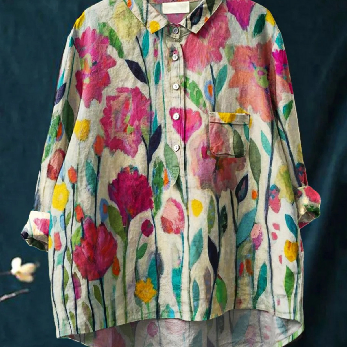 Phoebe | Modern Linen Shirt