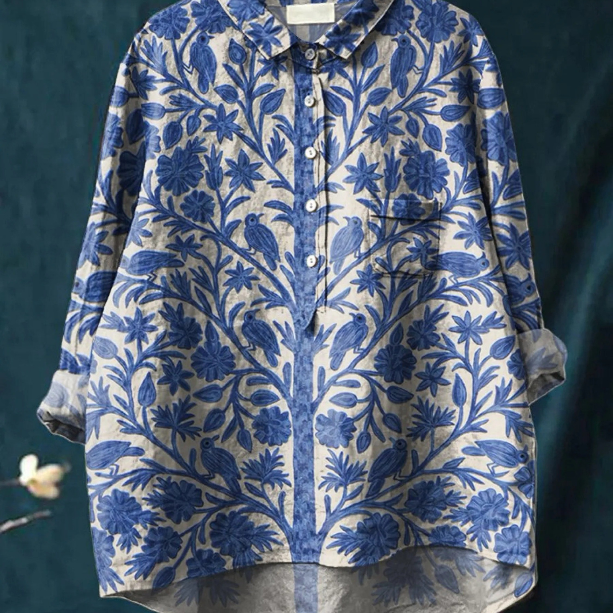 Rosie | Modern Linen Shirt