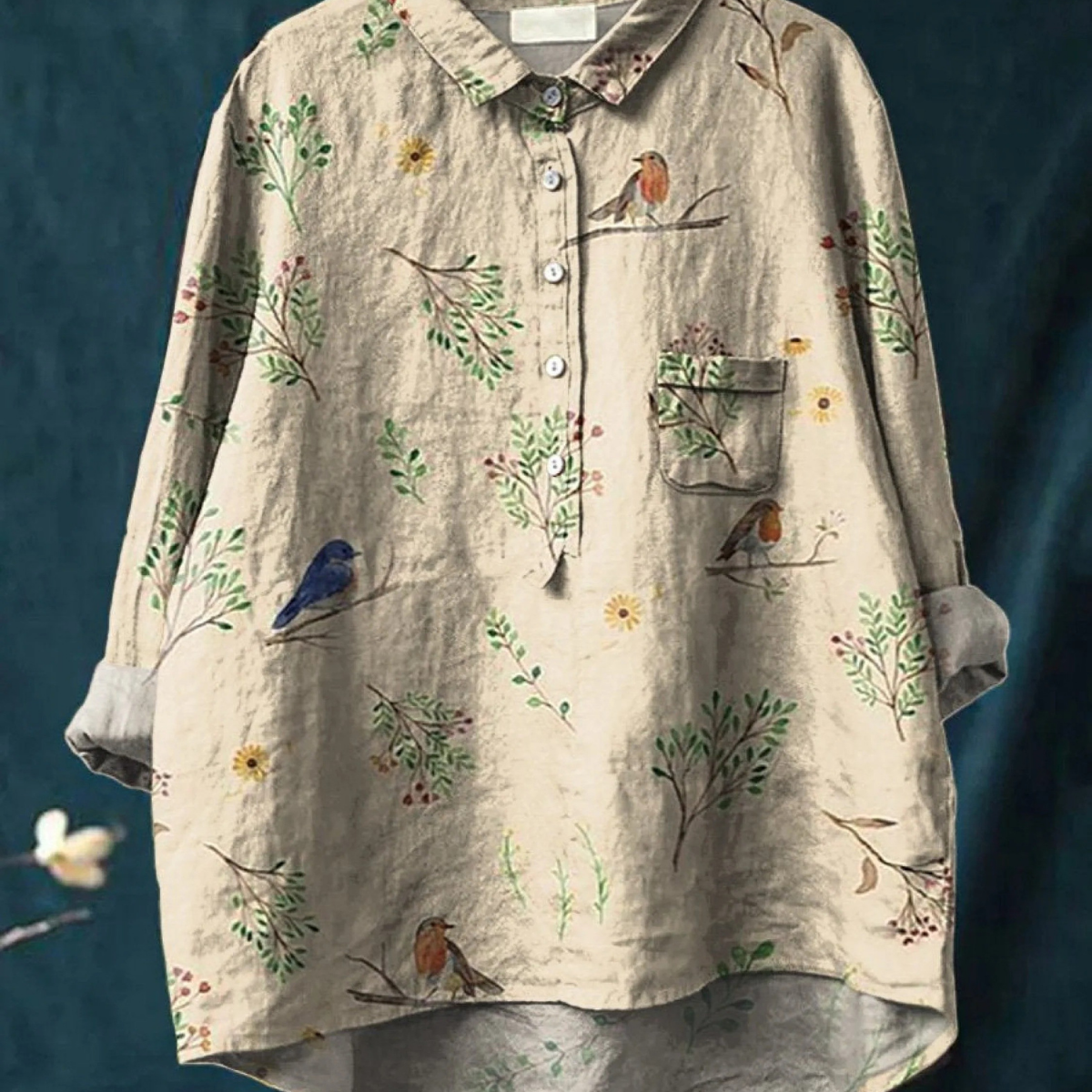 Alice | Modern Linen Shirt