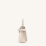 Elise Top Handle Bag - White
