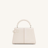 Elise Top Handle Bag - White