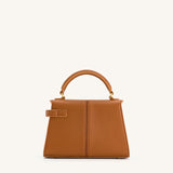 Elise Top Handle Bag - Brown