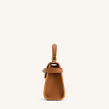 Elise Top Handle Bag - Brown