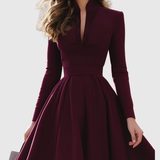 Avelina - V-Neck Midi Dress