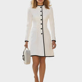 Sienna – Midi Dress Contrast