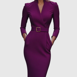 Claribel - Refined Midi Dress