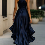 Amelya - Evening Wrap Maxi Dress