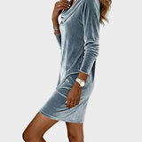 Freya - Loose Velvet Dress