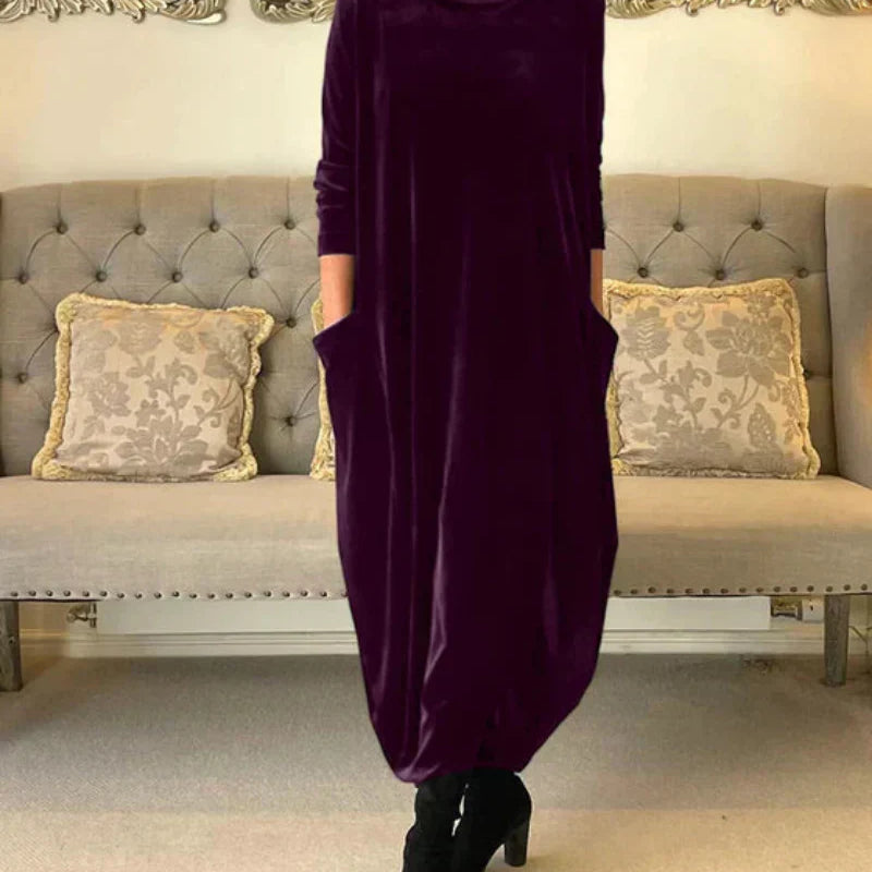 Etta – Elegant Autumn Dress with Pockets