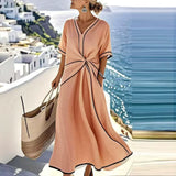 Carol | Elegant Loose Fit Summer Maxi Dress