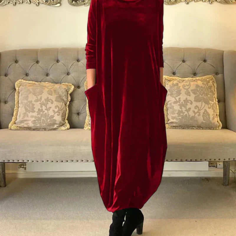 Etta – Elegant Autumn Dress with Pockets