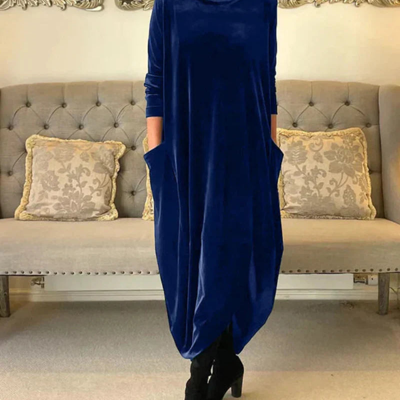 Etta – Elegant Autumn Dress with Pockets