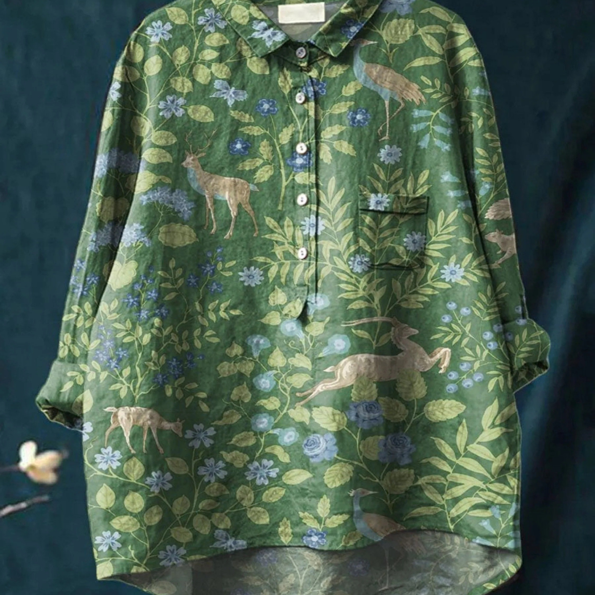 Georgia | Modern Linen Shirt