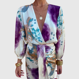 Sophia – Elegant Summer Ribbed Dress
