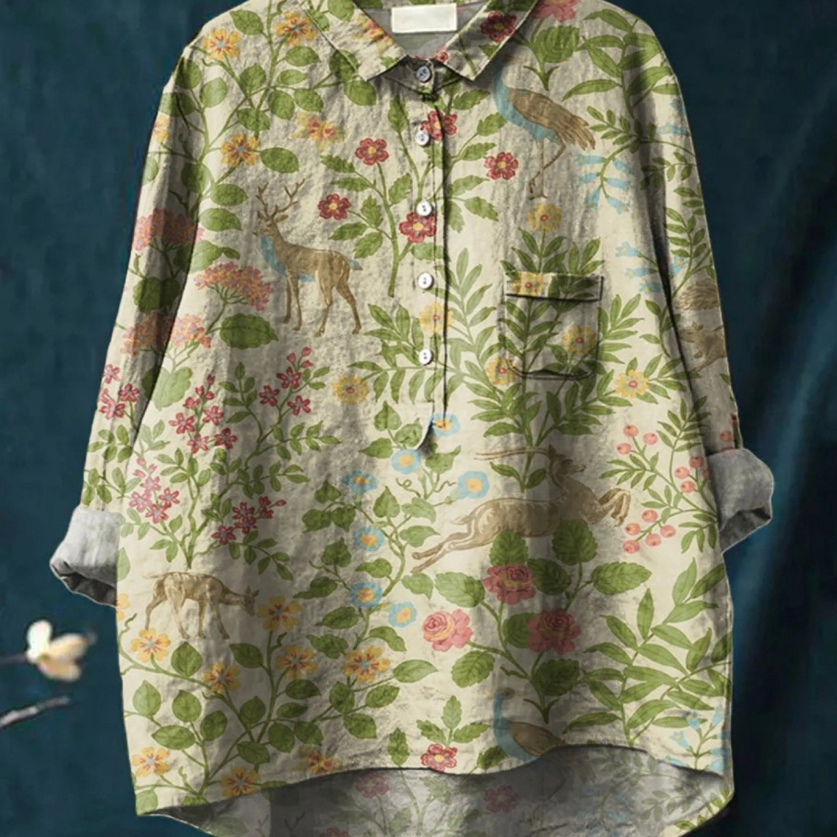 Georgia | Modern Linen Shirt