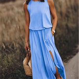 Minerva - Sleeveless Maxi Gown