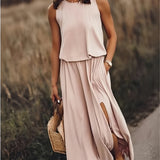 Minerva - Sleeveless Maxi Gown
