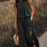 Minerva - Sleeveless Maxi Gown