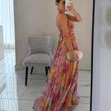 Bella - Elegant Floral Maxi Dress