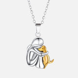Dog Embrace Necklace