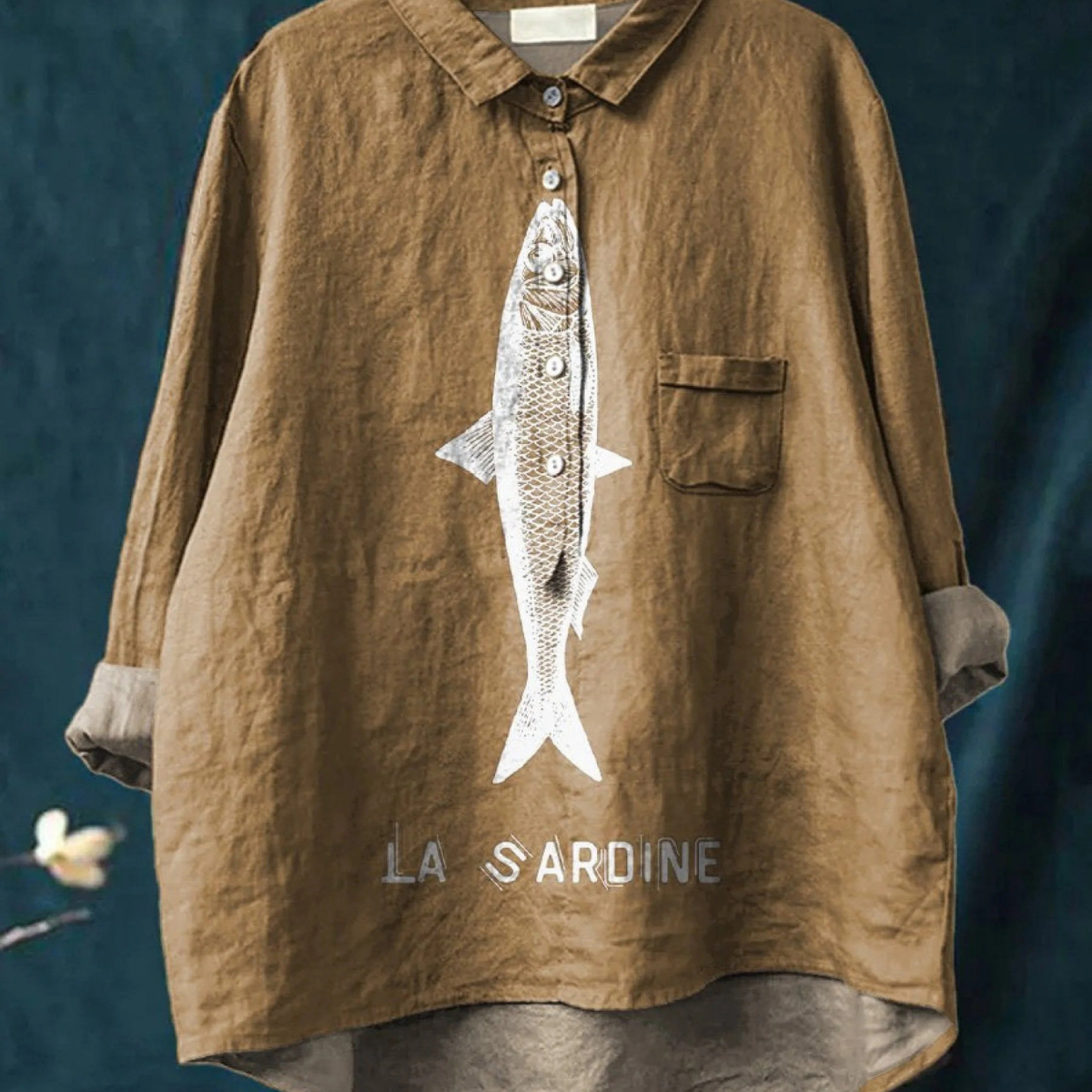 Sophie | Modern Linen Shirt