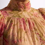 Rosalie – Floral Chiffon Maxi Dress