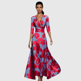 Emily – Floral Wrap Dress