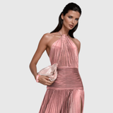 Emmy – Evening Halter Slit Dress
