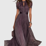 Effy – Violet Chiffon Maxi Dress