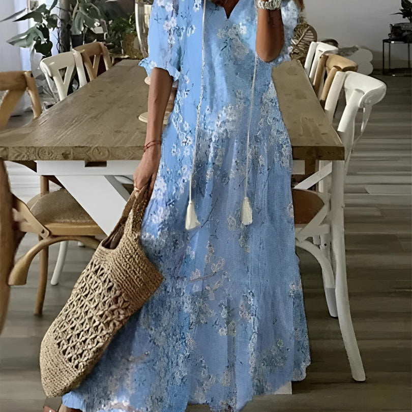 Sophia - Boho Vintage Summer Dress
