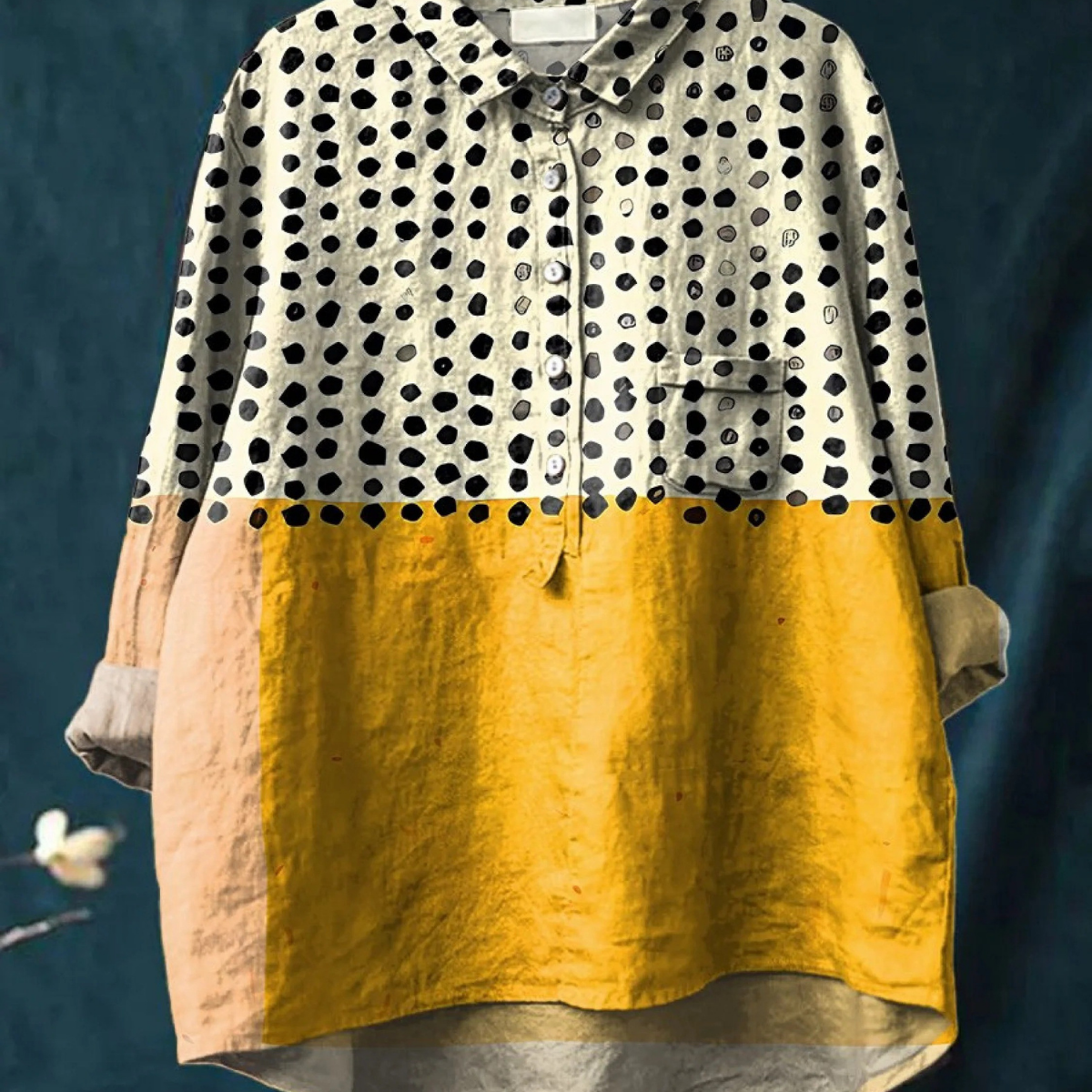 Olivia | Modern Linen Shirt