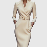 Claribel - Refined Midi Dress