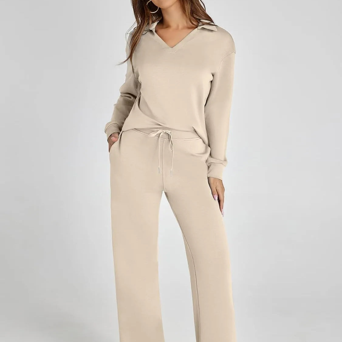 RENÉE™ - Cozy Minimalist Two-Piece Set
