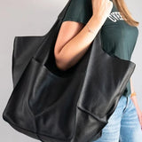 Ruth - Timeless Allure Leather Tote Bag