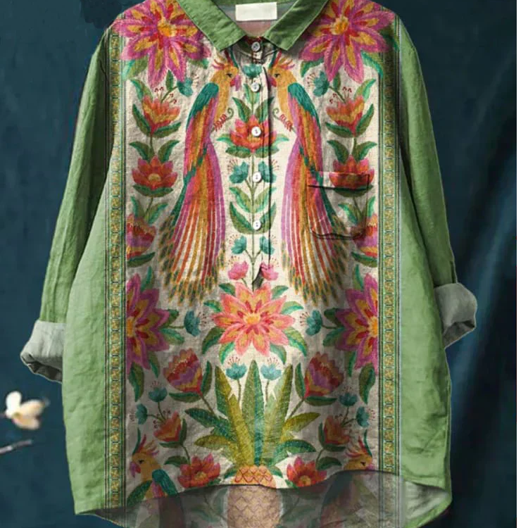 CLAUDINE™ - Serene Art Shirt