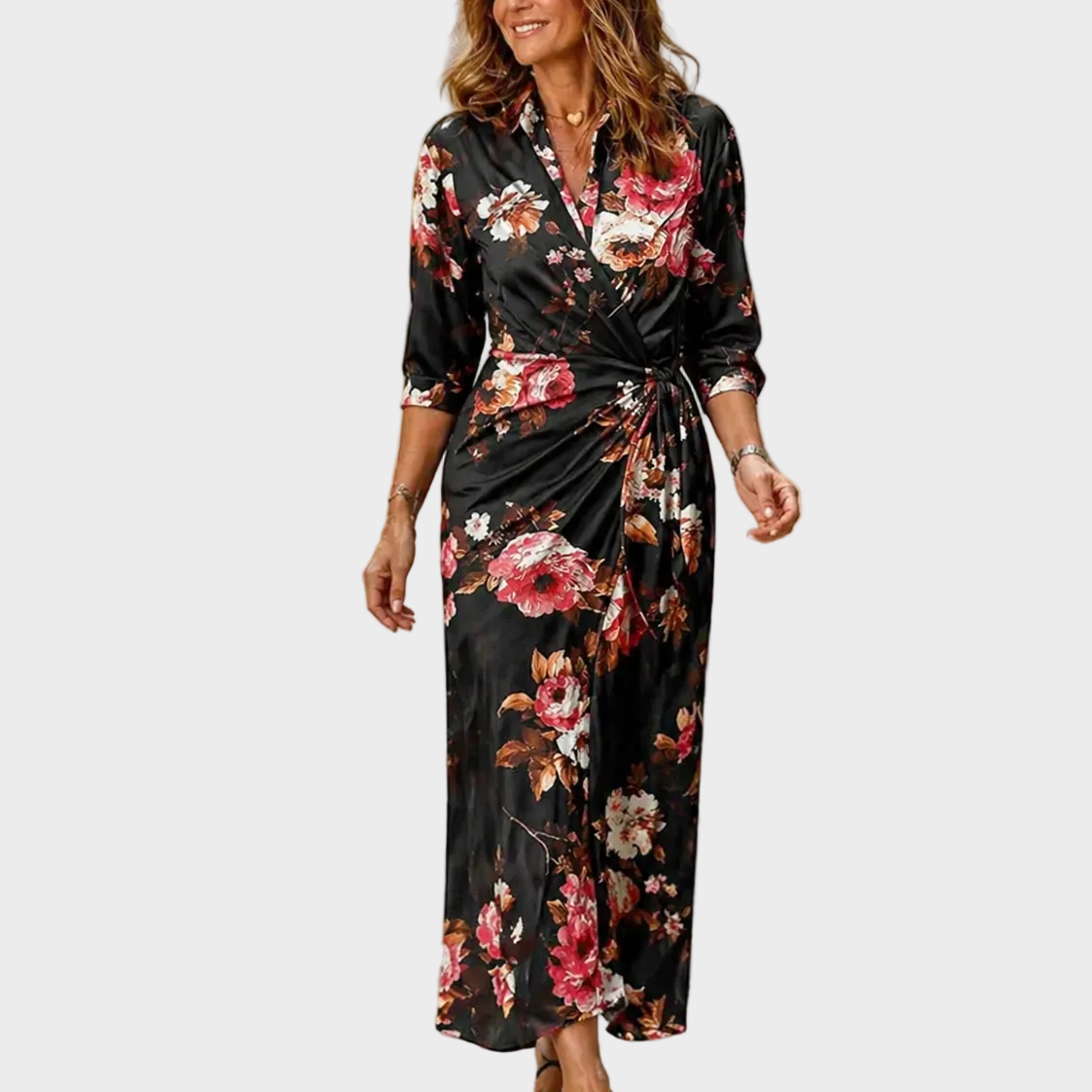 Lola - Maxi Print Dress