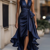 Amelya - Evening Wrap Maxi Dress