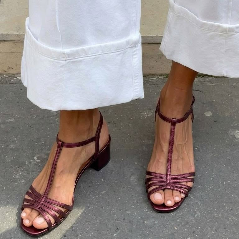 Allegra | Golden Sandals for Everyday Elegance