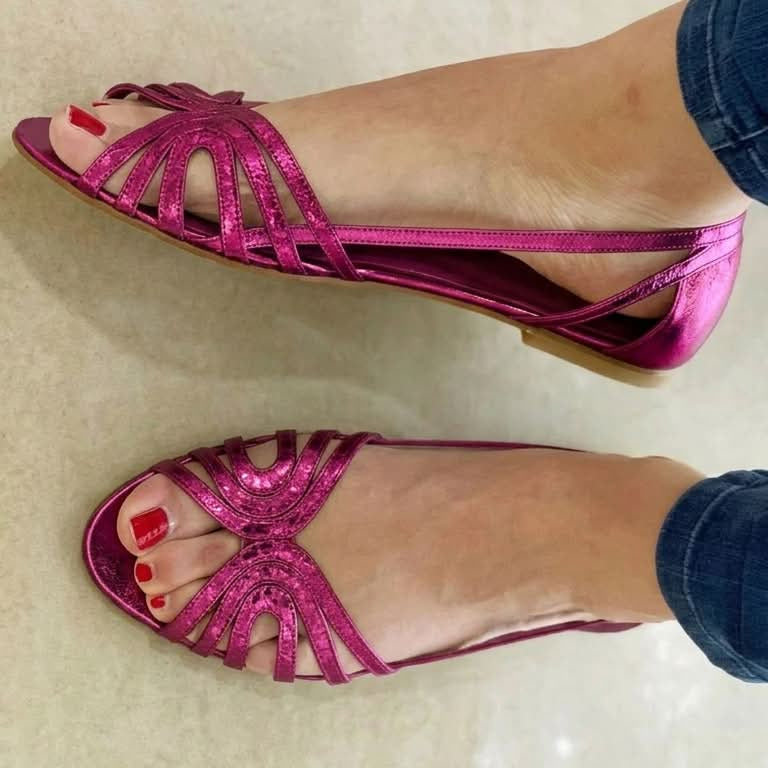 Eleonora | Golden Sandals Summer Light