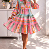 NOVA | Vibrant Midi Dress with Airy Comfort for the Weekend