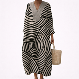 Lila | Flattering Printed Summer Dress