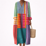 Alix | Flattering Printed Summer Dress