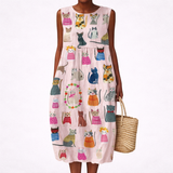 Oceane | Sleeveless Summer Dress
